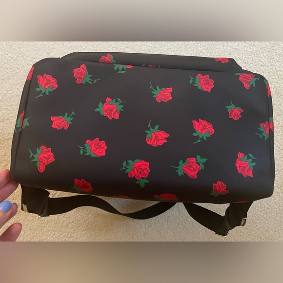 Kate Spade Medium Chelsea 🌹Rose Toss Nylon Dome Backpack 🎒 - Picture 8 of 12
